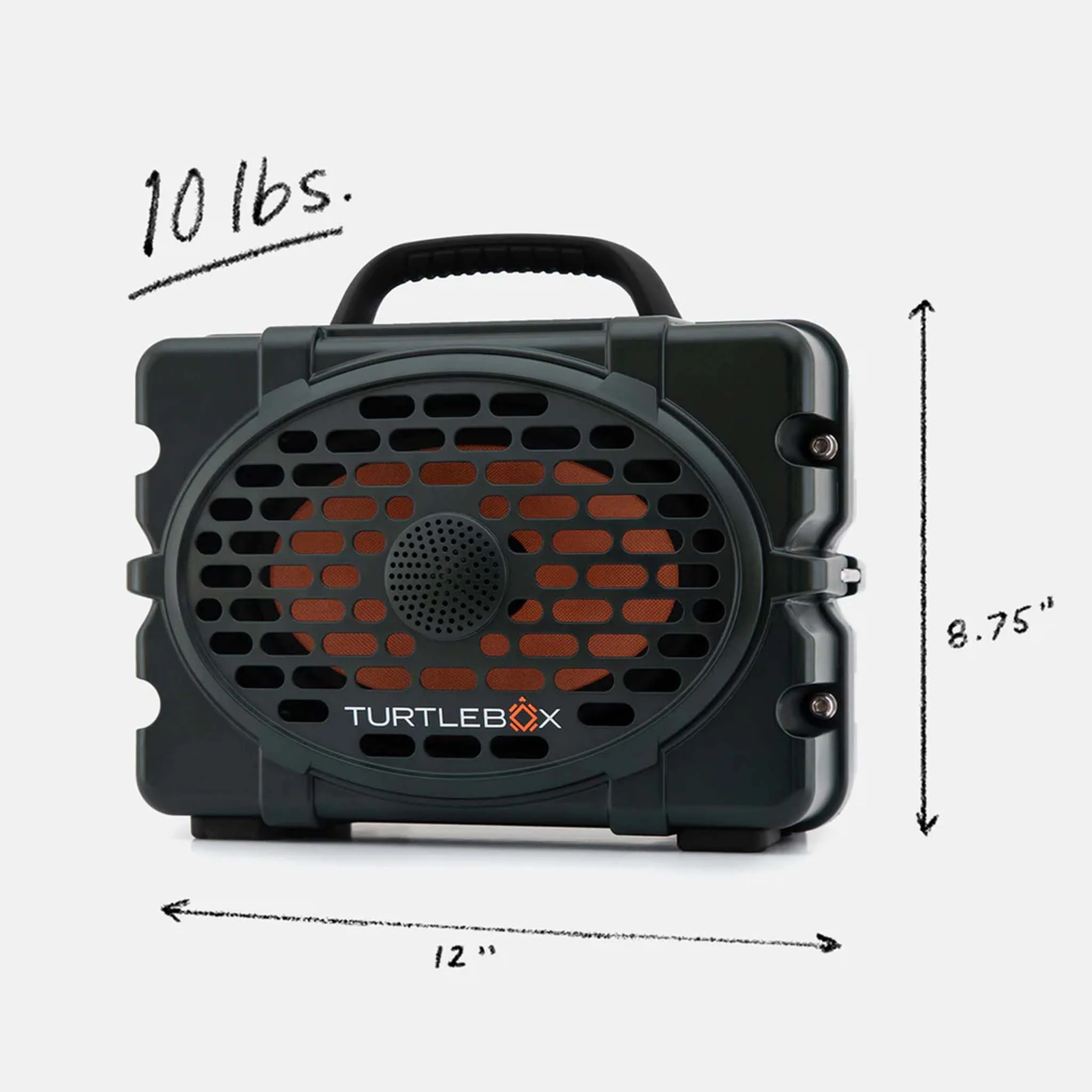 TurtleBox Gen 3 Green Portable Speaker - Image 3