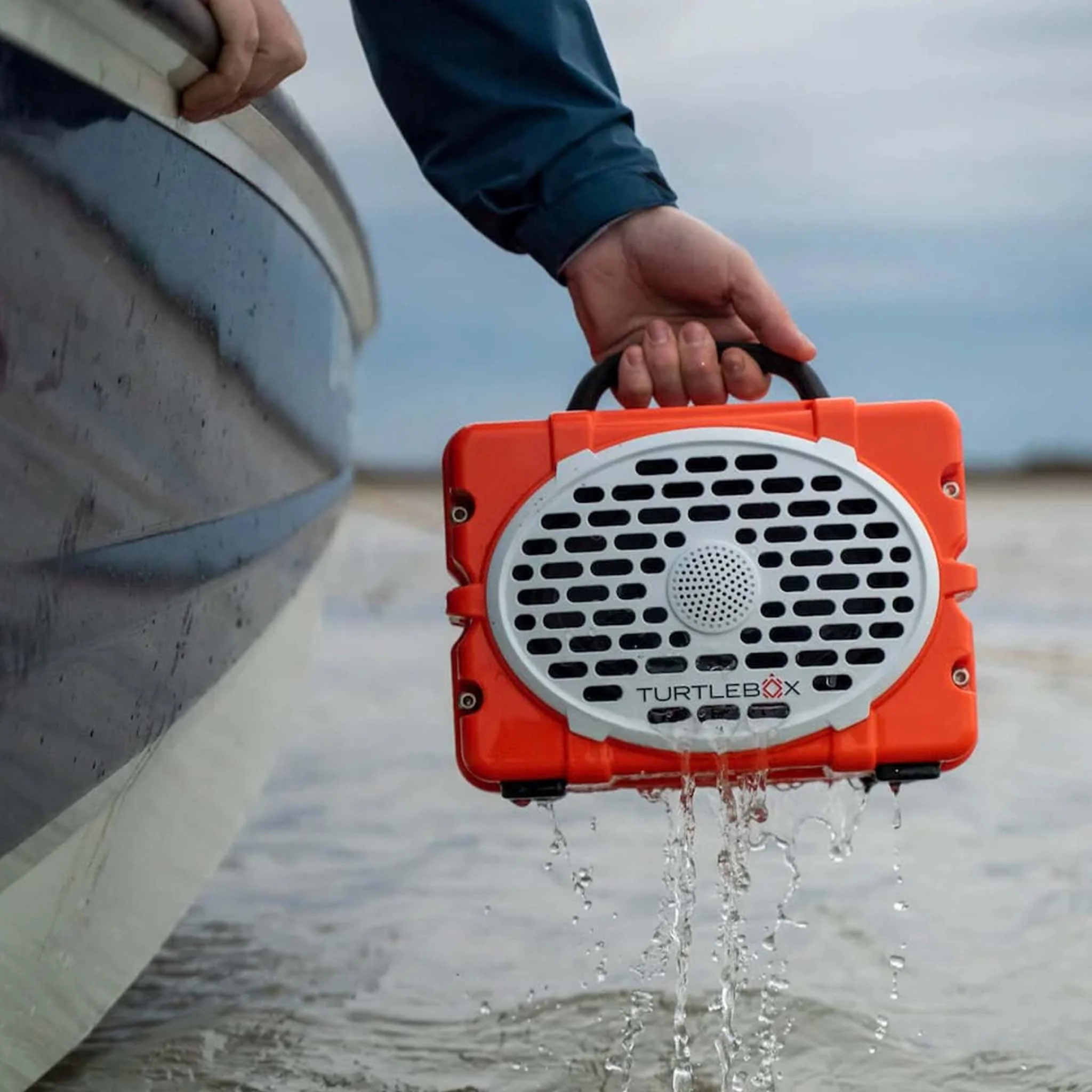 TurtleBox Gen 3 Orange Portable Speaker - Image 8