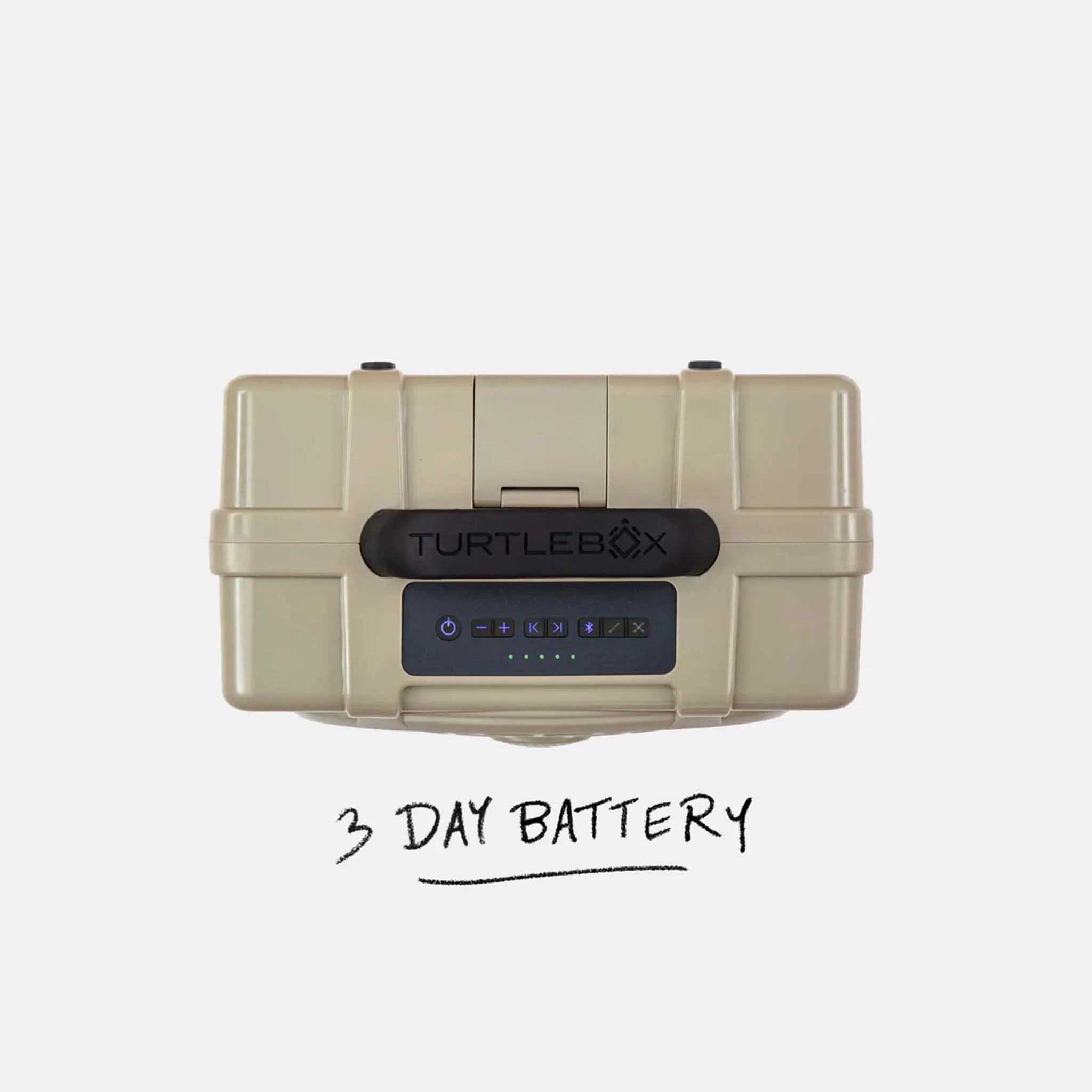TurtleBox Gen 3 Tan Portable Speaker - Image 4