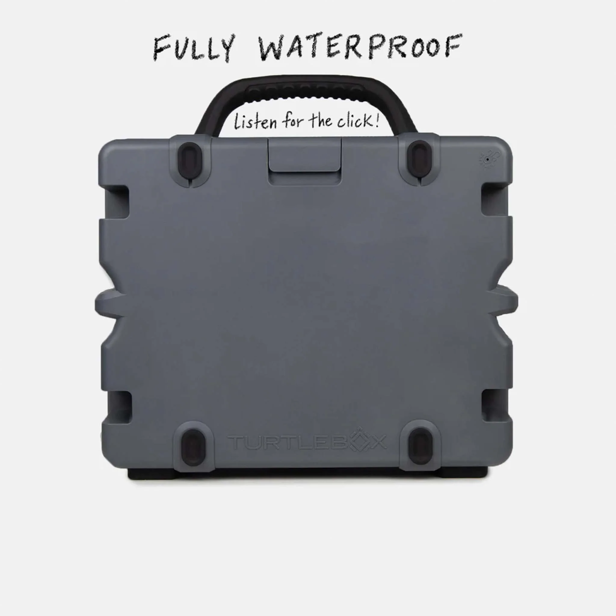 Turtlebox Grande Portable Speaker in Gray - Image 4