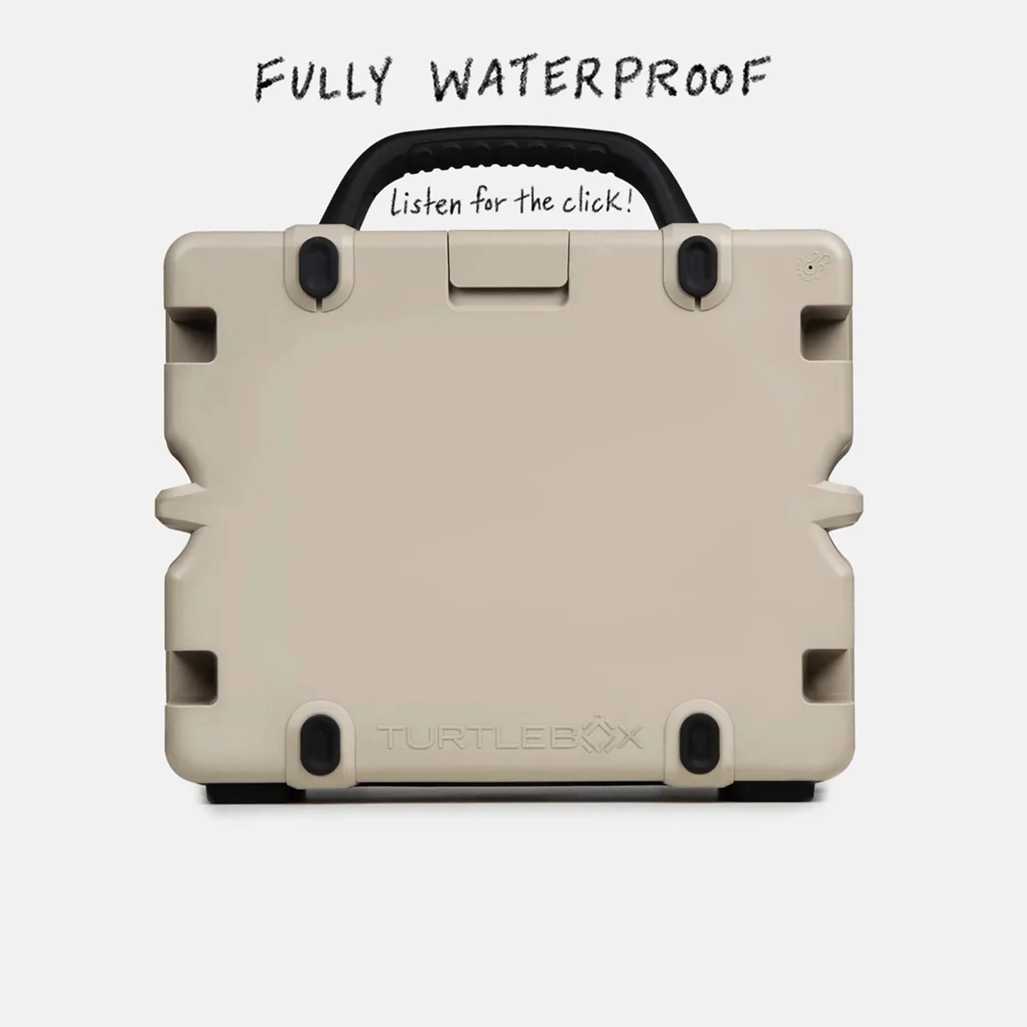 Turtlebox Grande Portable Speaker in Tan - Image 3
