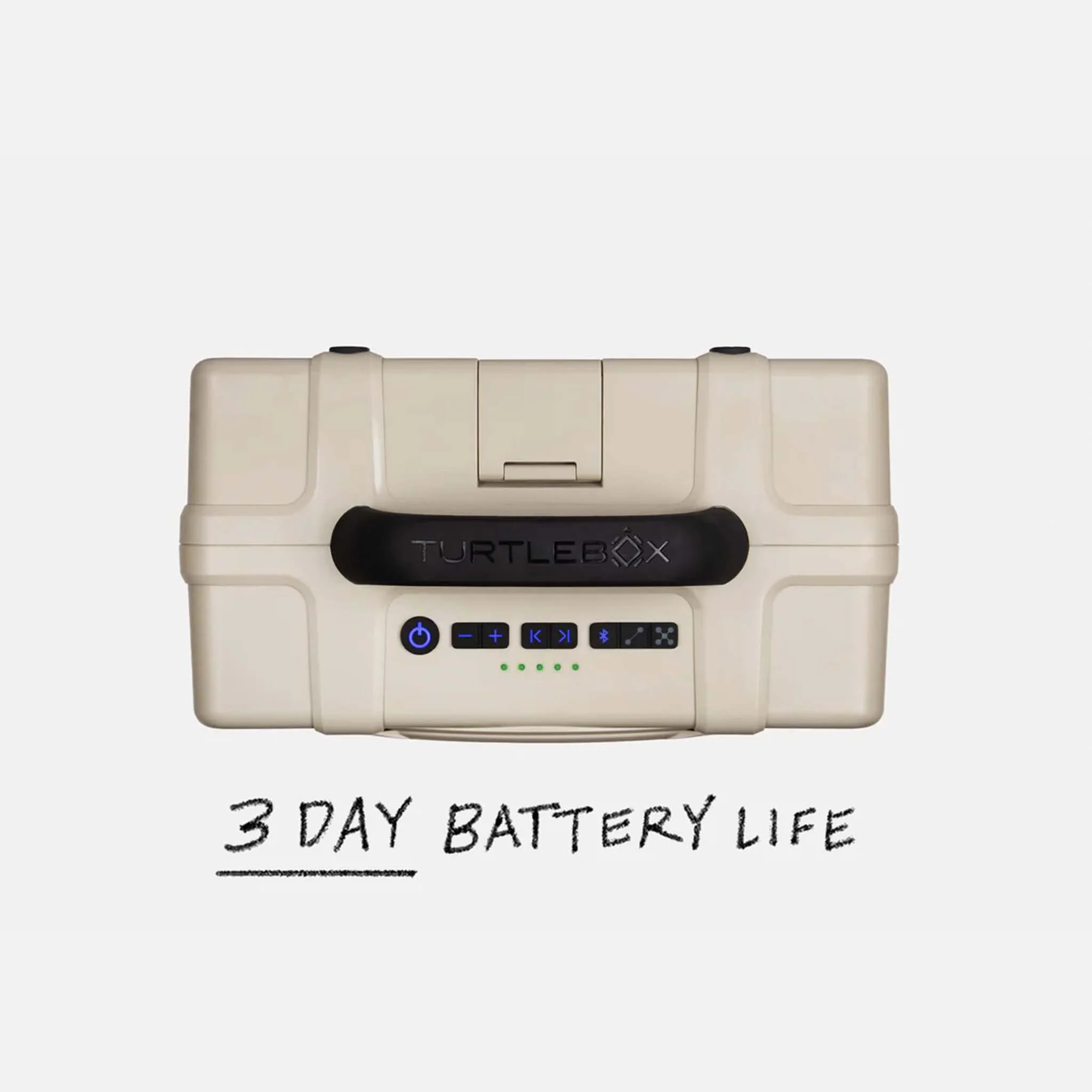 Turtlebox Grande Portable Speaker in Tan - Image 6