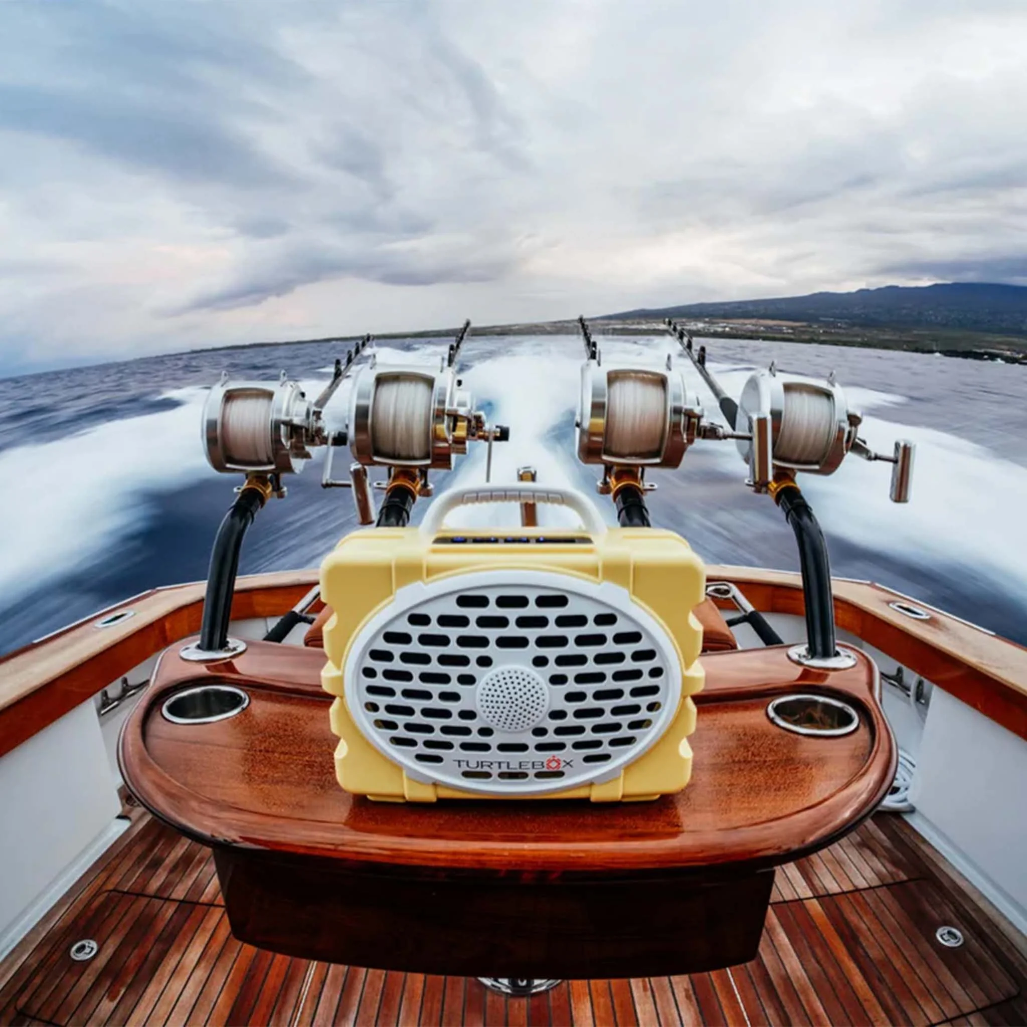 Limited Edition TurtleBox Gen 3 Portable Speaker in Fighting Lady Yellow - Image 8