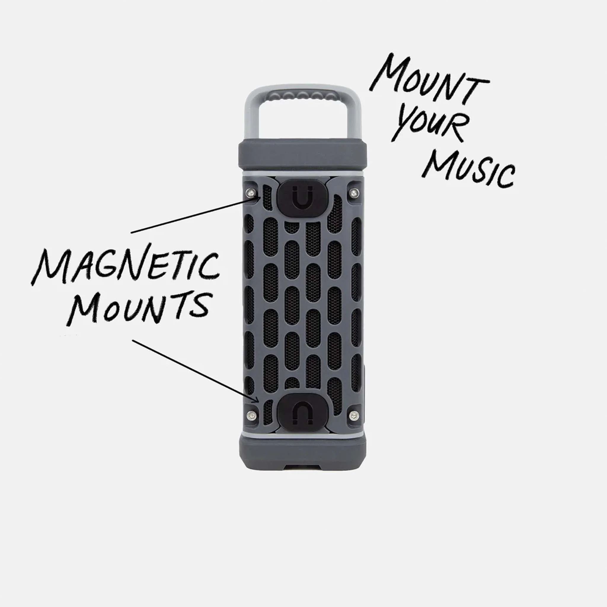 TurtleBox Ranger Portable Speaker in Grey - Image 3