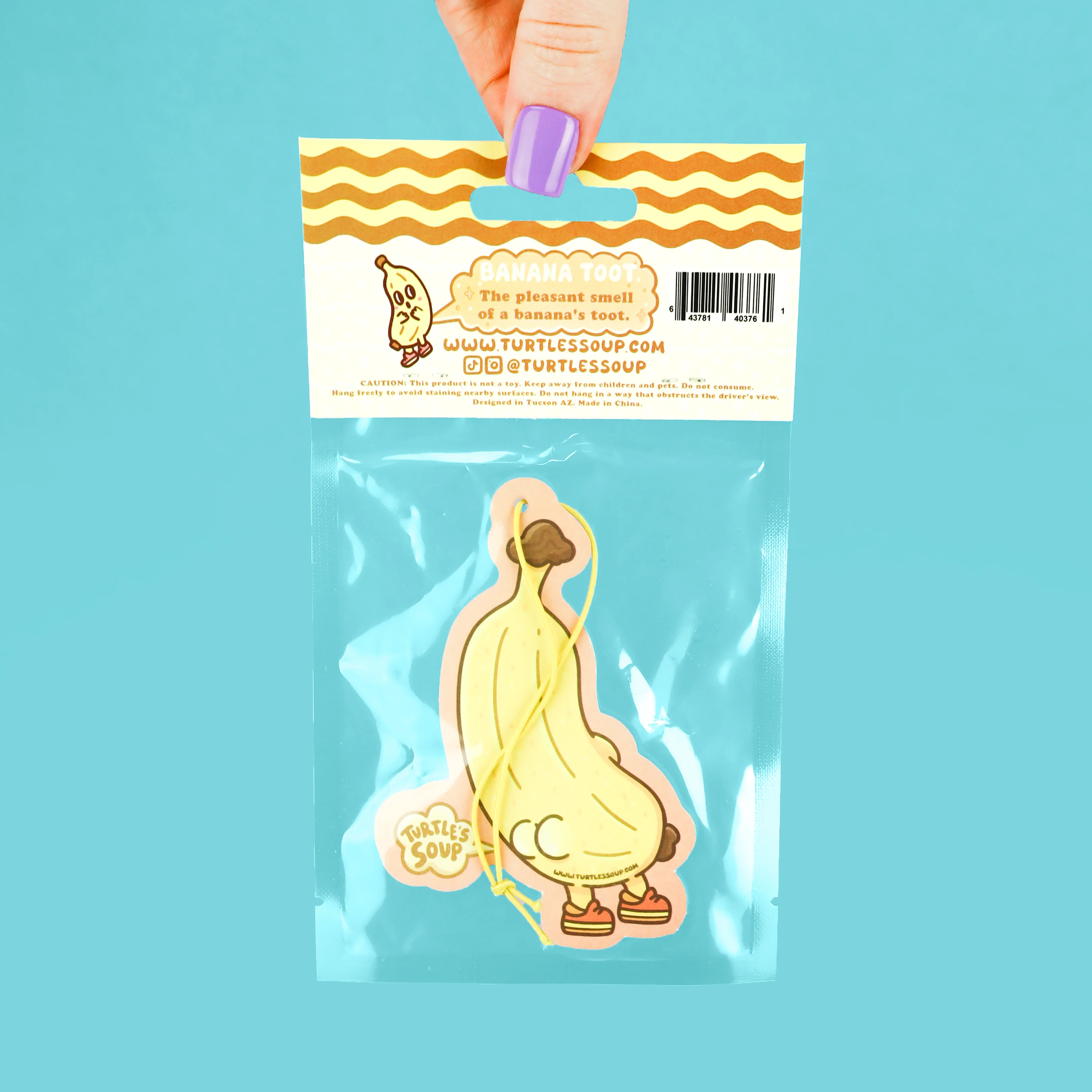 Banana Toot Banana Scented Air Freshener - Image 4