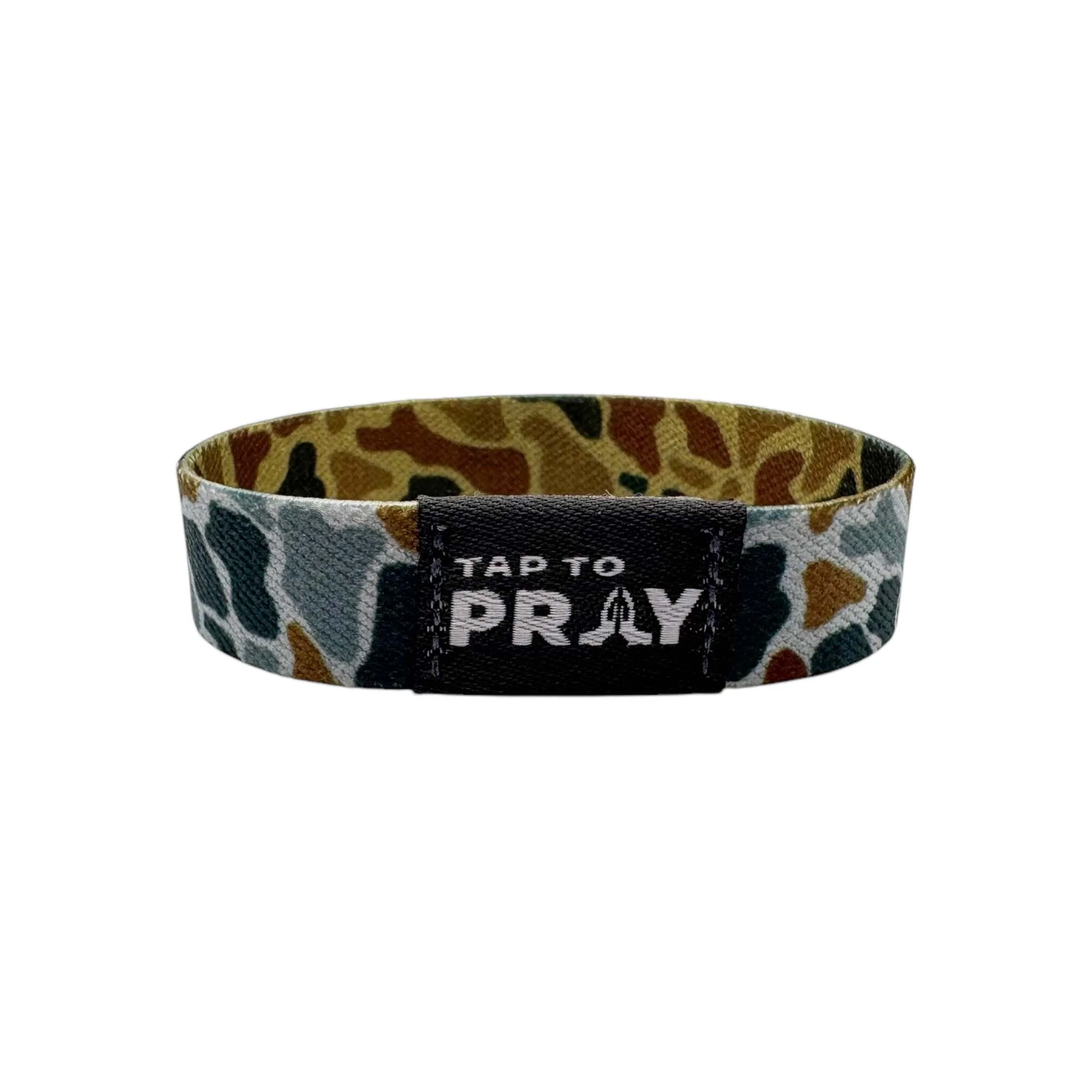 Tap To Pray Wristband in River Rock Camo Sahara Copper - Image 3