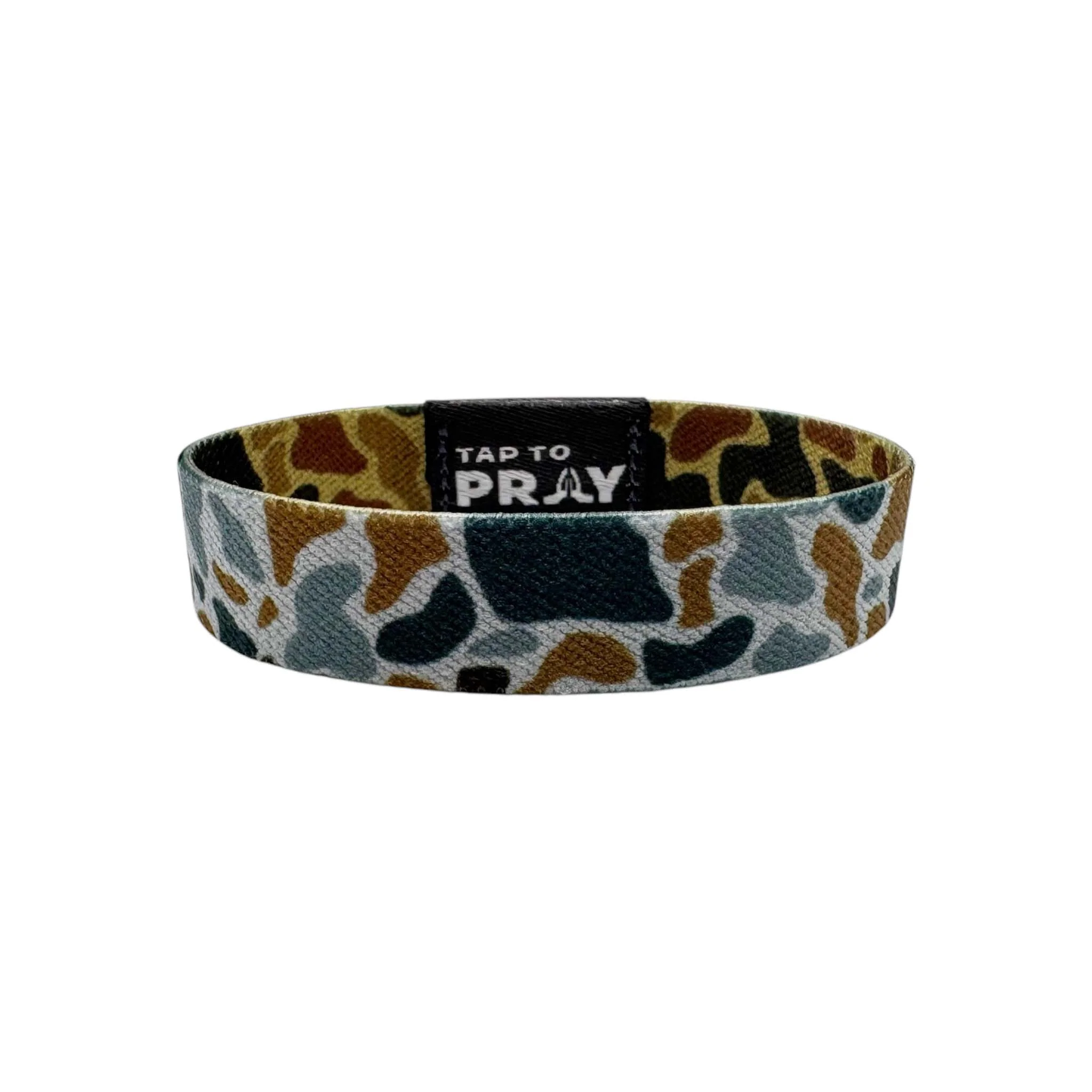 Tap To Pray Wristband in River Rock Camo Sahara Copper - Image 4