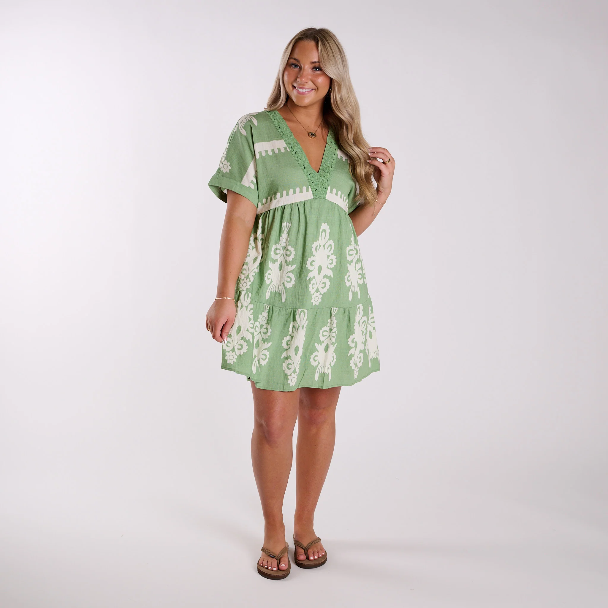 Euro Floral Dress