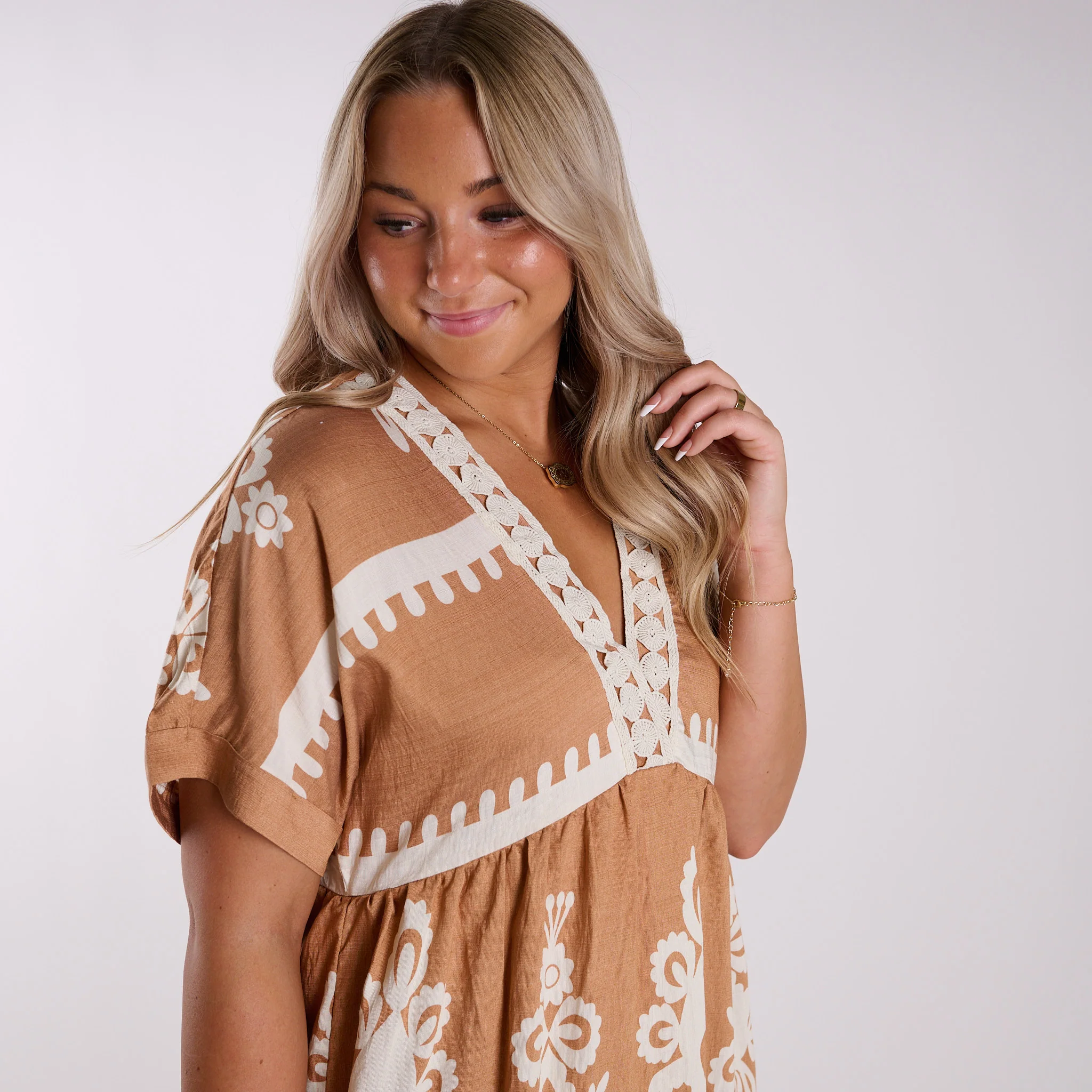 Euro Floral Dress - Image 15