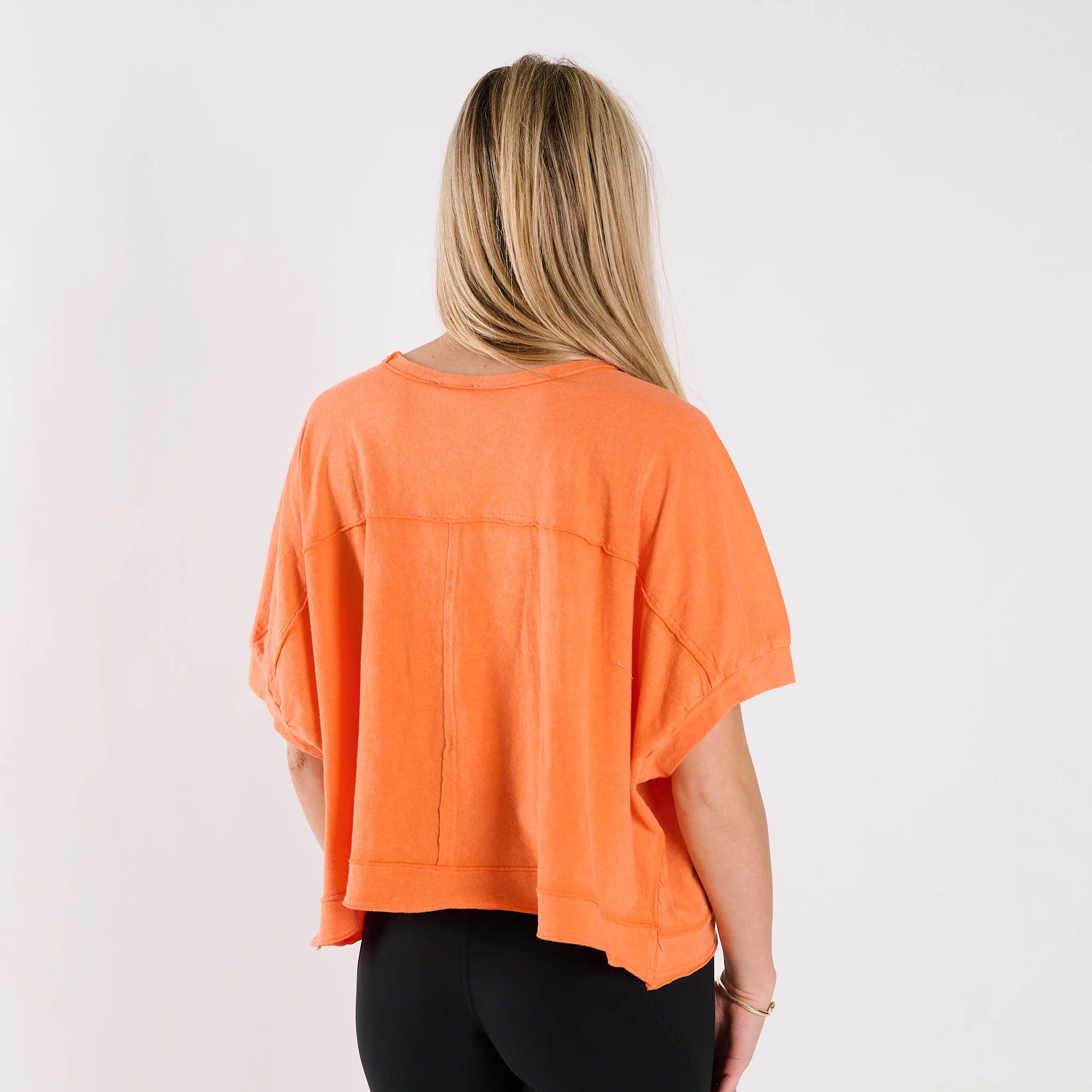 Oversized Boxy Pocket Cropped Shirt - Image 11