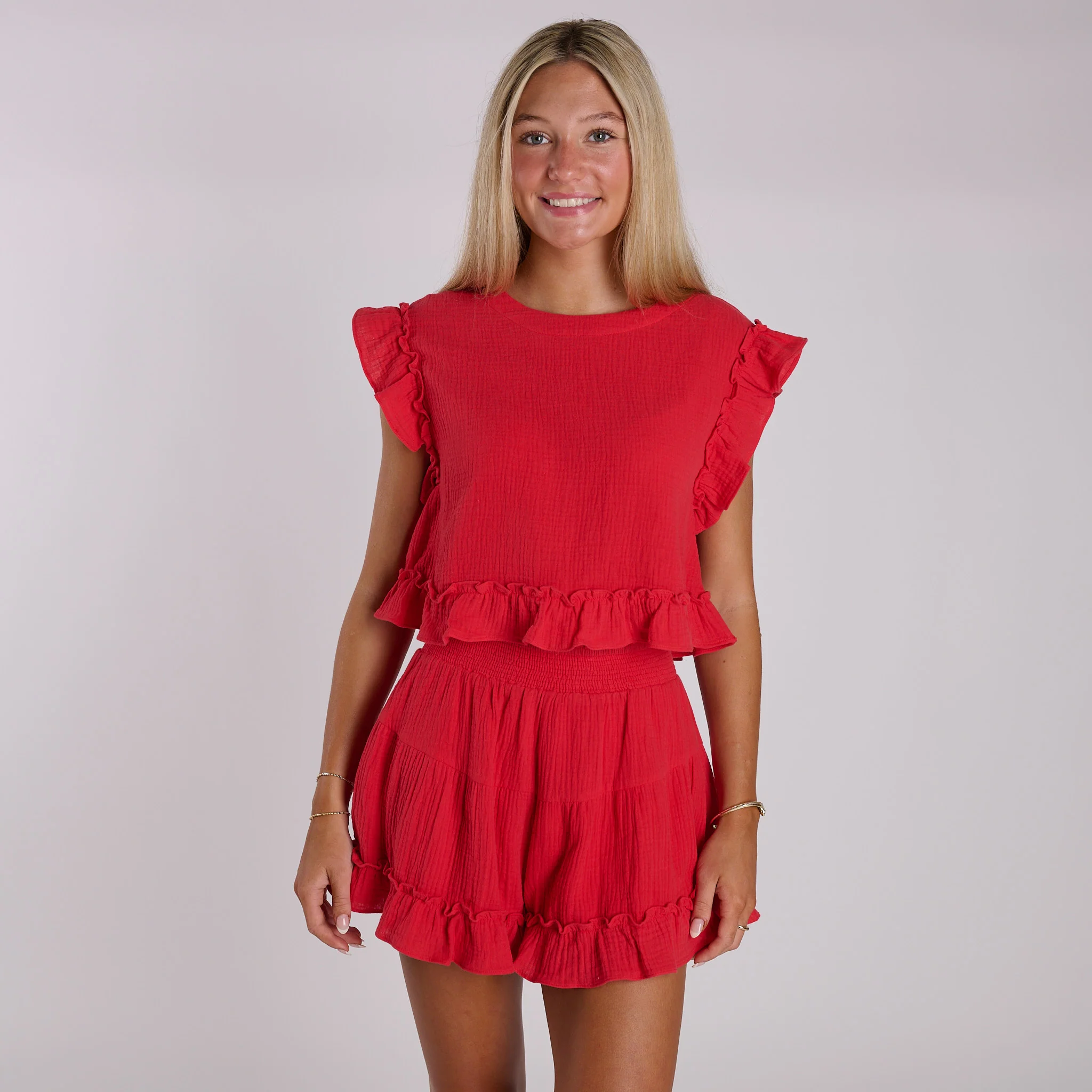 Sleeveless Ruffle Set - Image 10