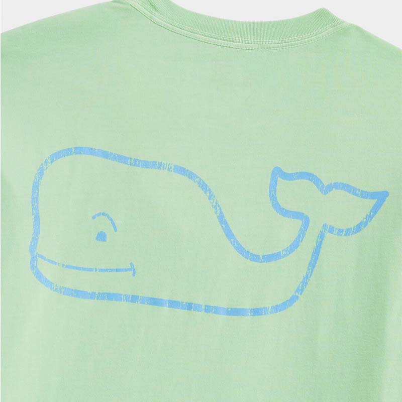 Garment Dyed Vintage Whale Long Sleeve T-Shirt - Image 2