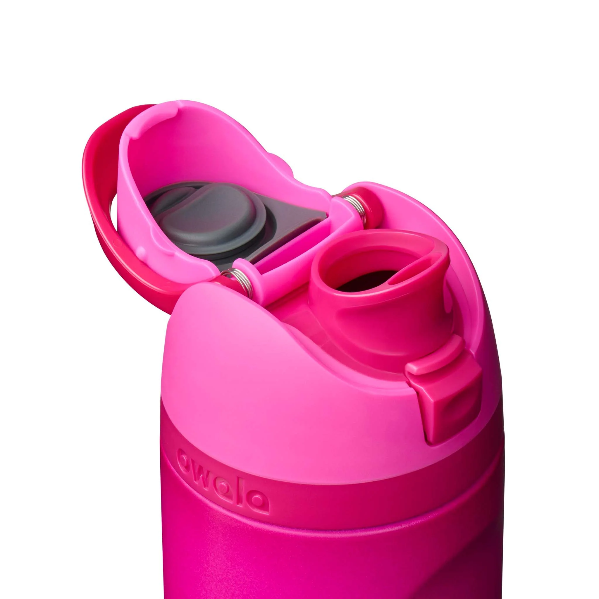 FreeSip® 24oz Stainless Steel Water Bottle in Read My Lips - Image 2