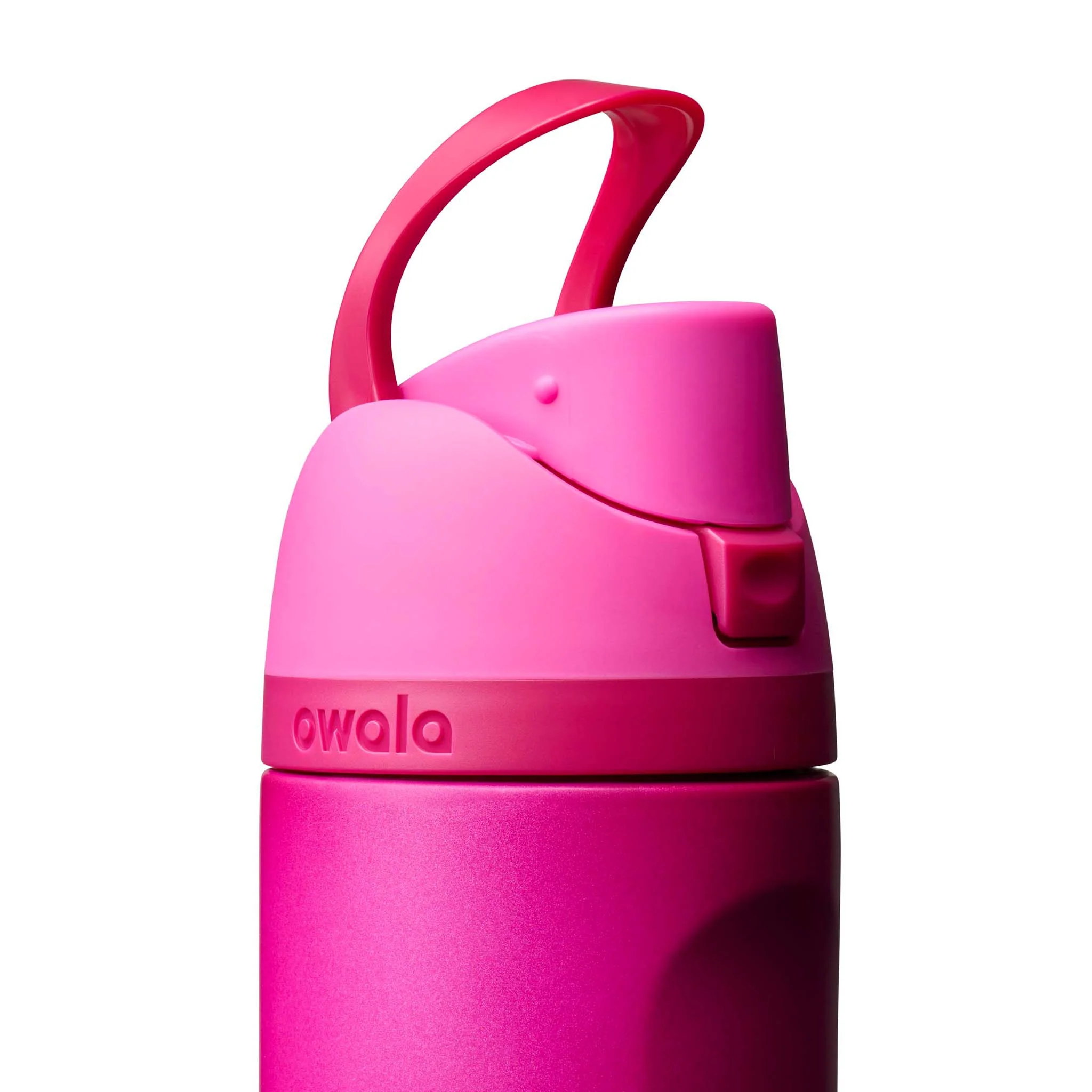 FreeSip® 24oz Stainless Steel Water Bottle in Read My Lips - Image 4