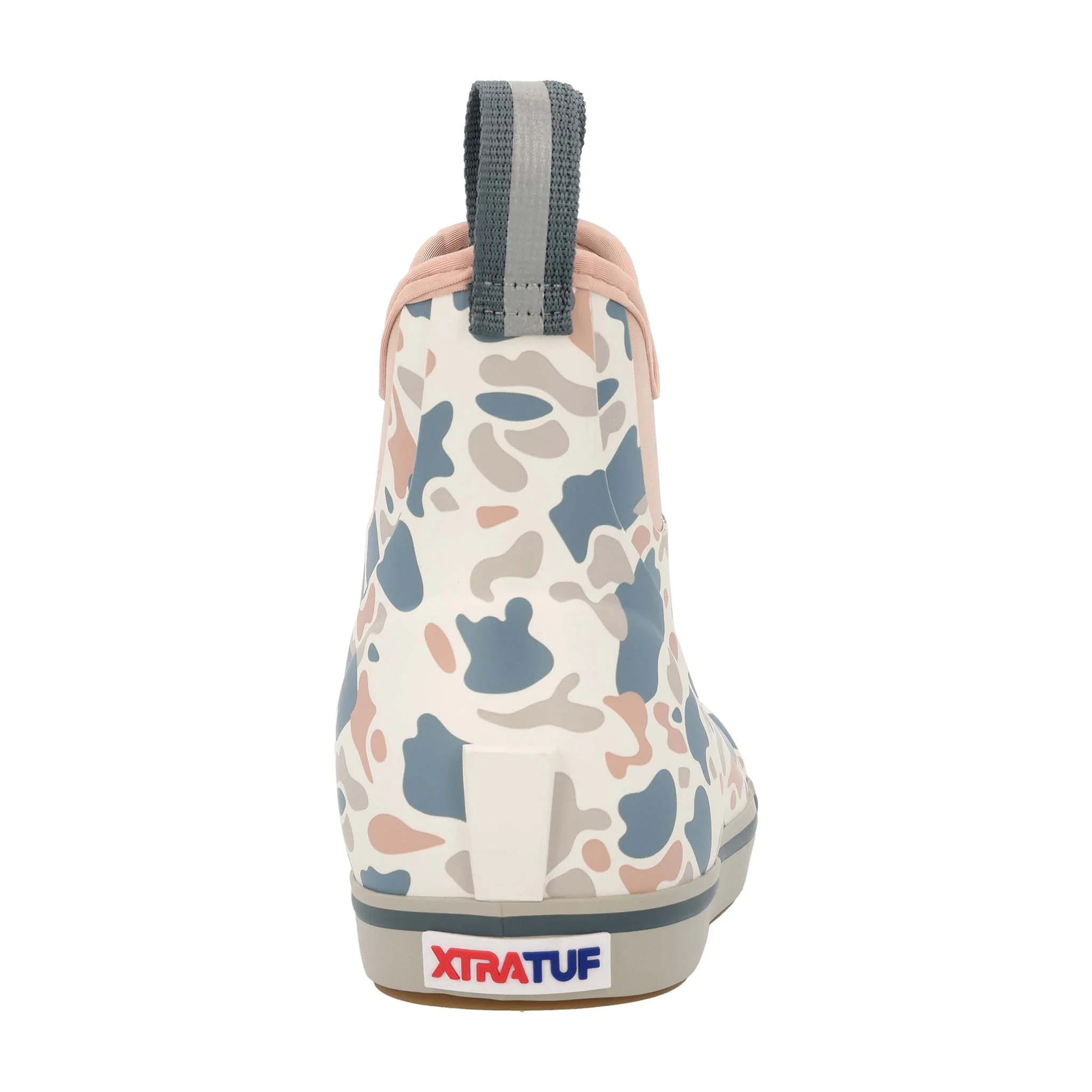 Women's 6 Inch Ankle Deck Boot in Ivory Duck Camo - Image 5