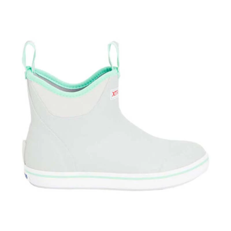 Women's 6 Inch Ankle Deck Boot in Grey - Image 2