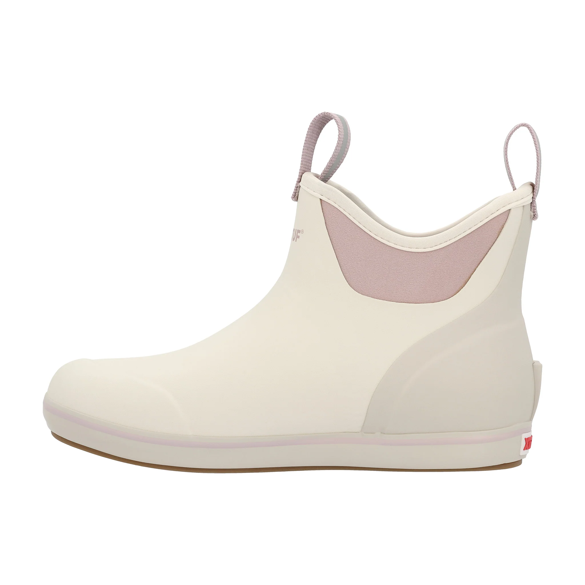 Women's 6 Inch Ankle Deck Boot in Ivory - Image 3