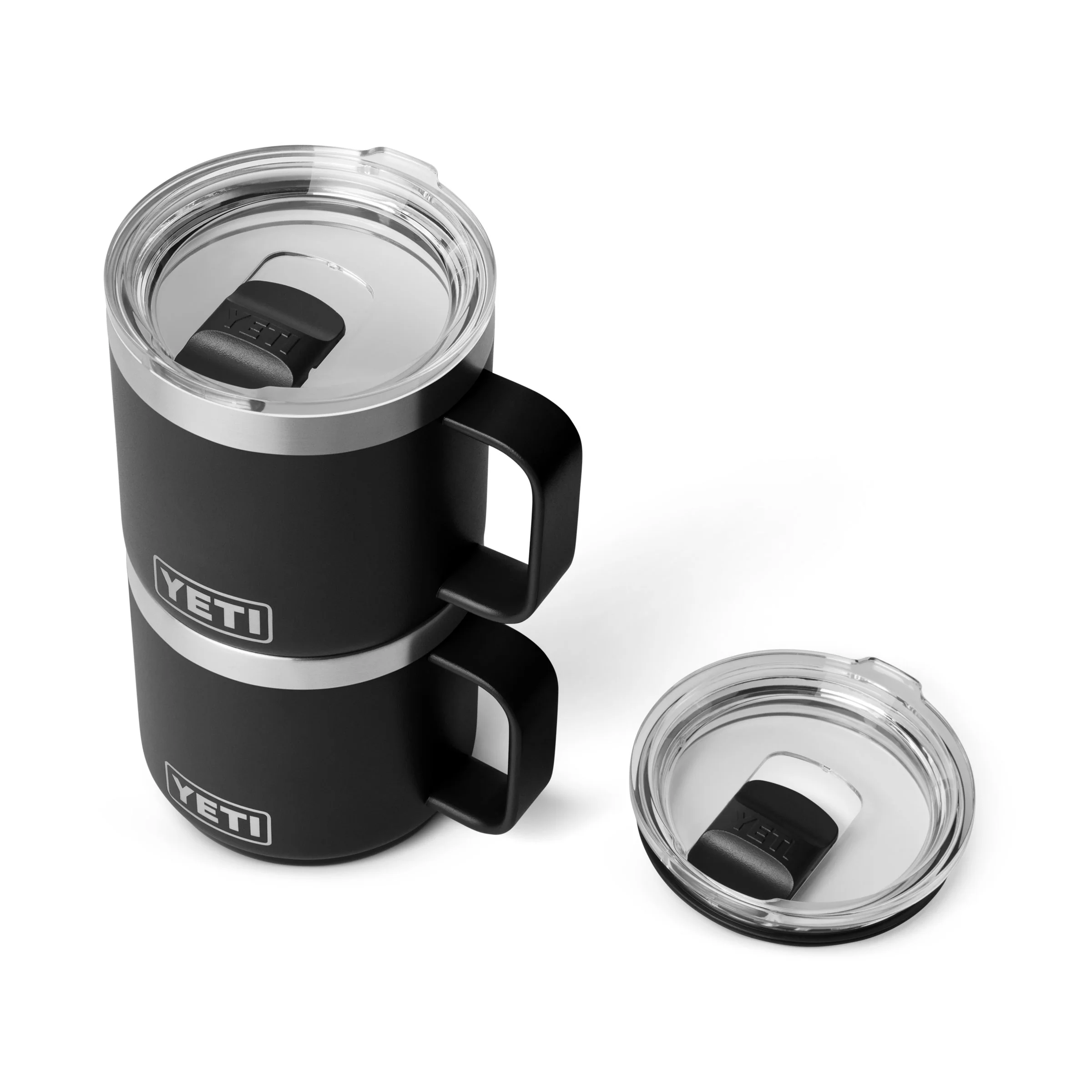 Black Rambler 14oz Stackable Mug - Image 6