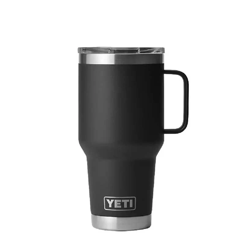 Black Rambler 30oz Travel Mug