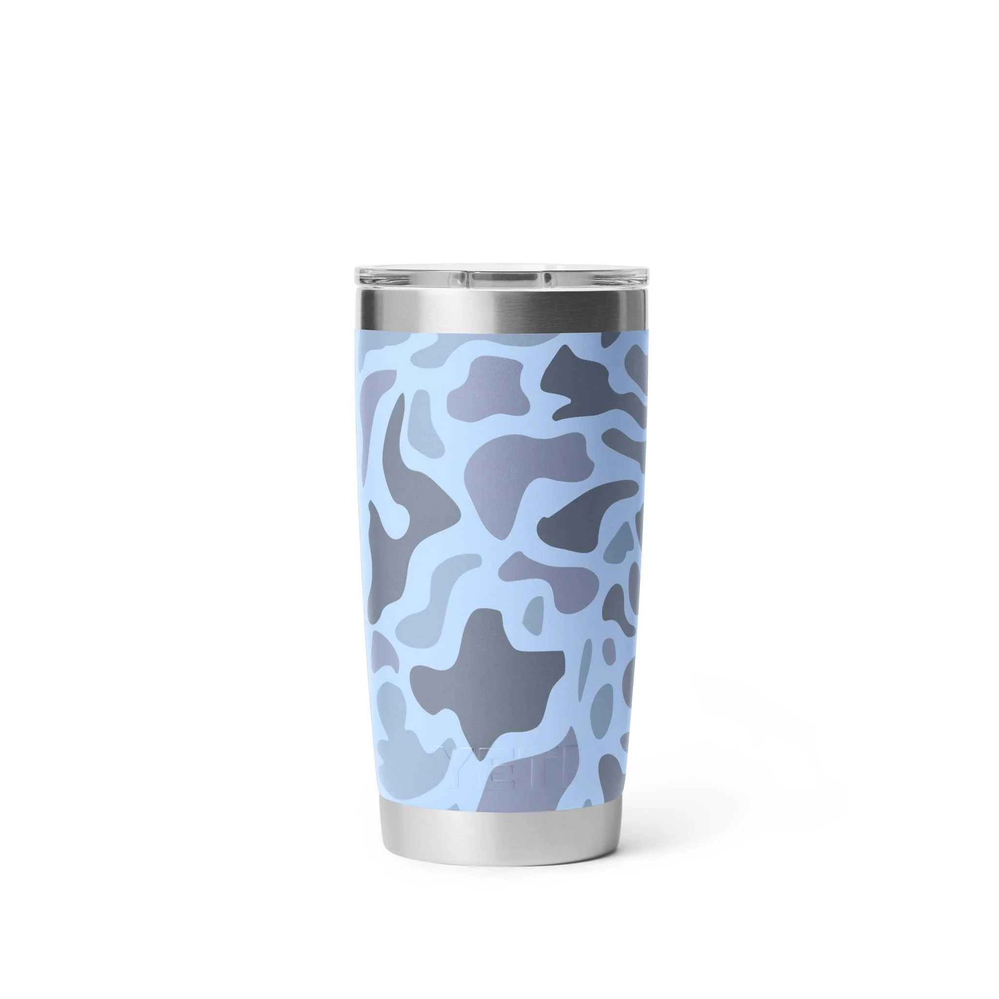 Blue Camo Rambler 20oz Tumbler - Image 3