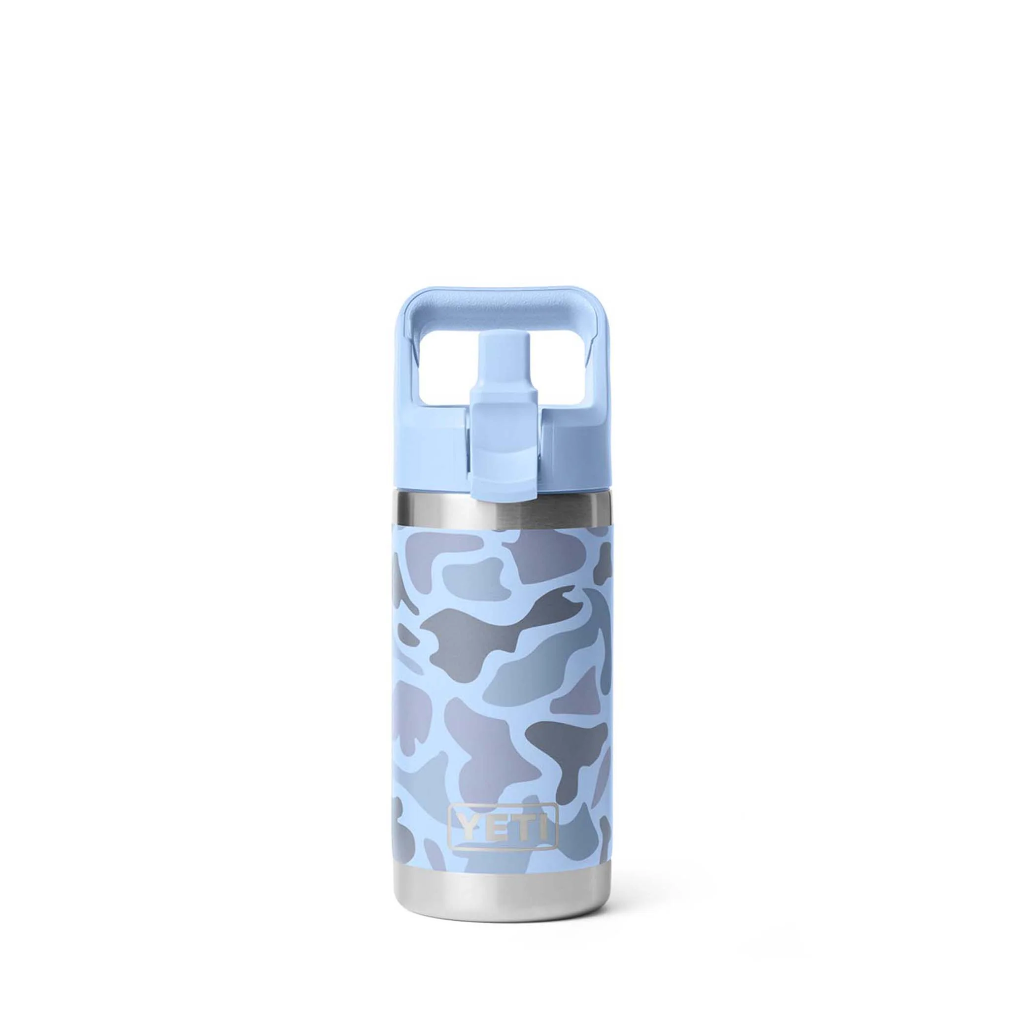 Blue Camo Rambler Jr. 12oz Kids Bottle - Image 2