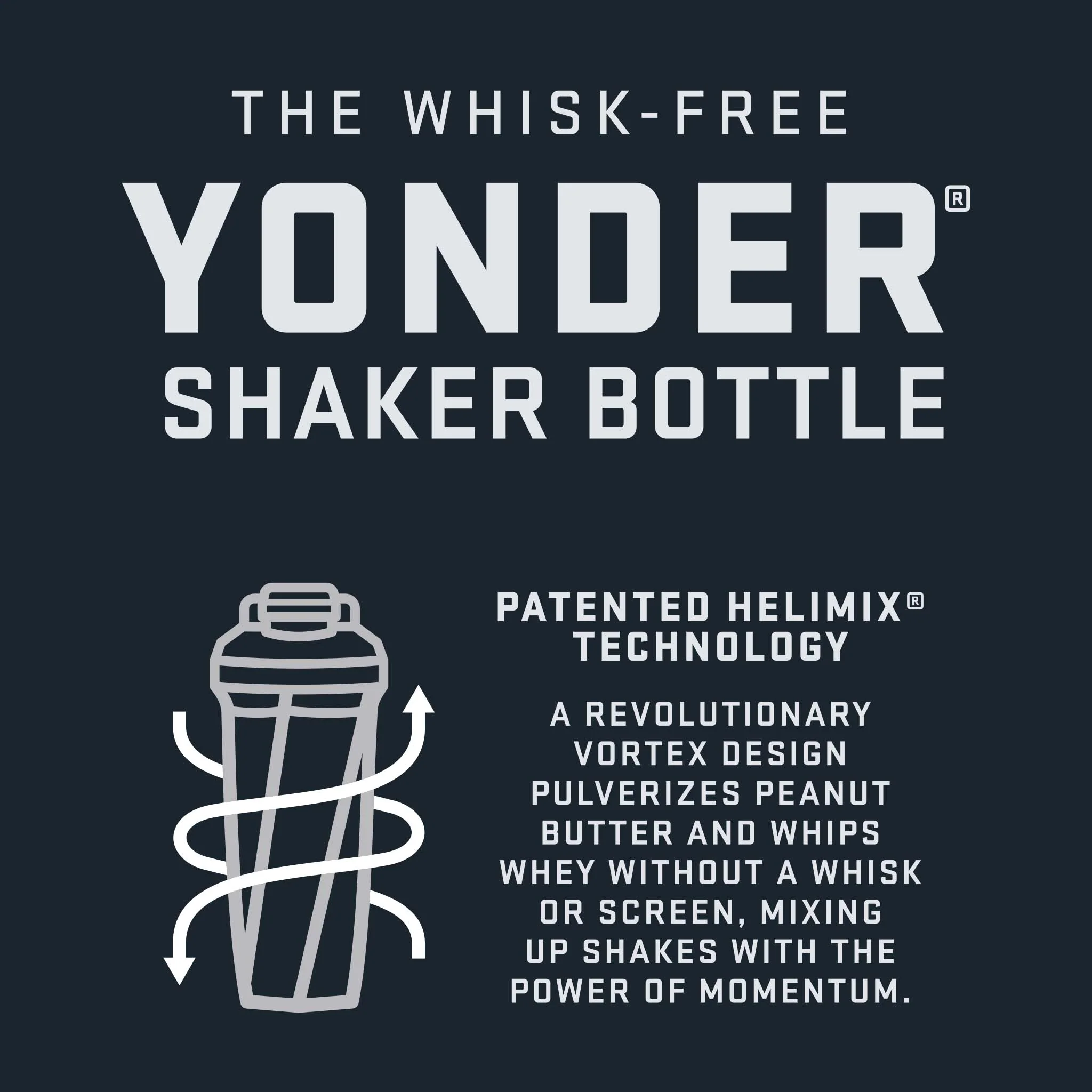 Charcoal Yonder 27oz Shaker Bottle - Image 7