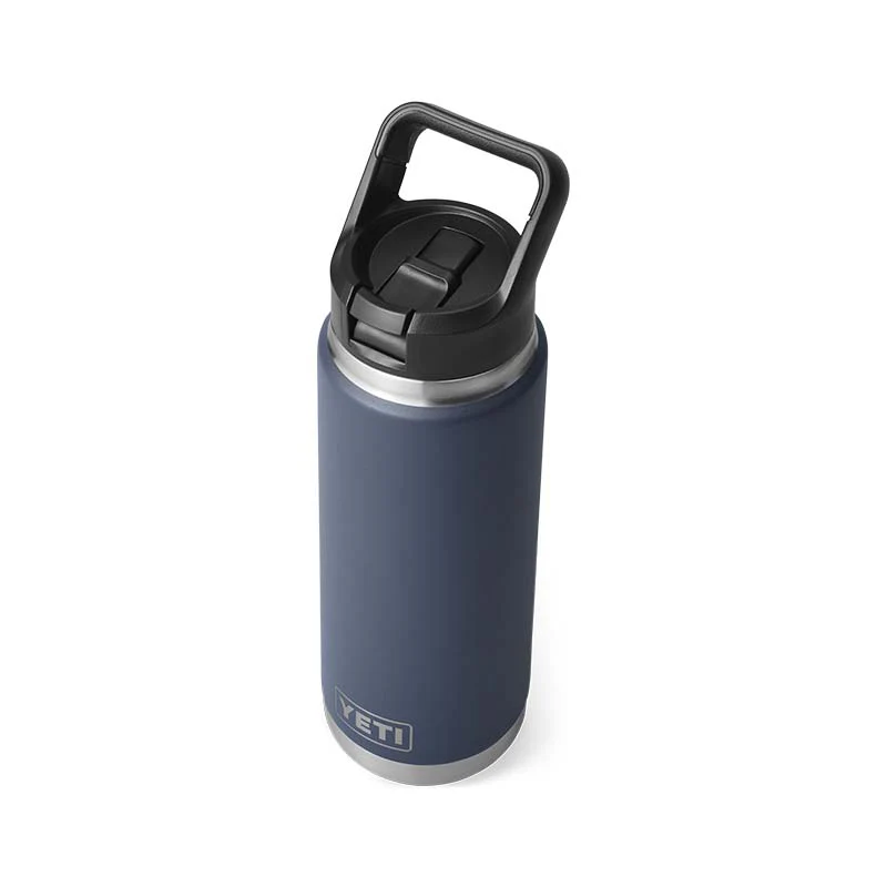 Navy 26oz Straw Water Bottle - Image 4