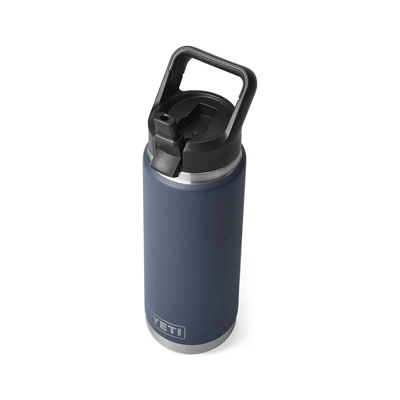Navy 26oz Straw Water Bottle - Image 5