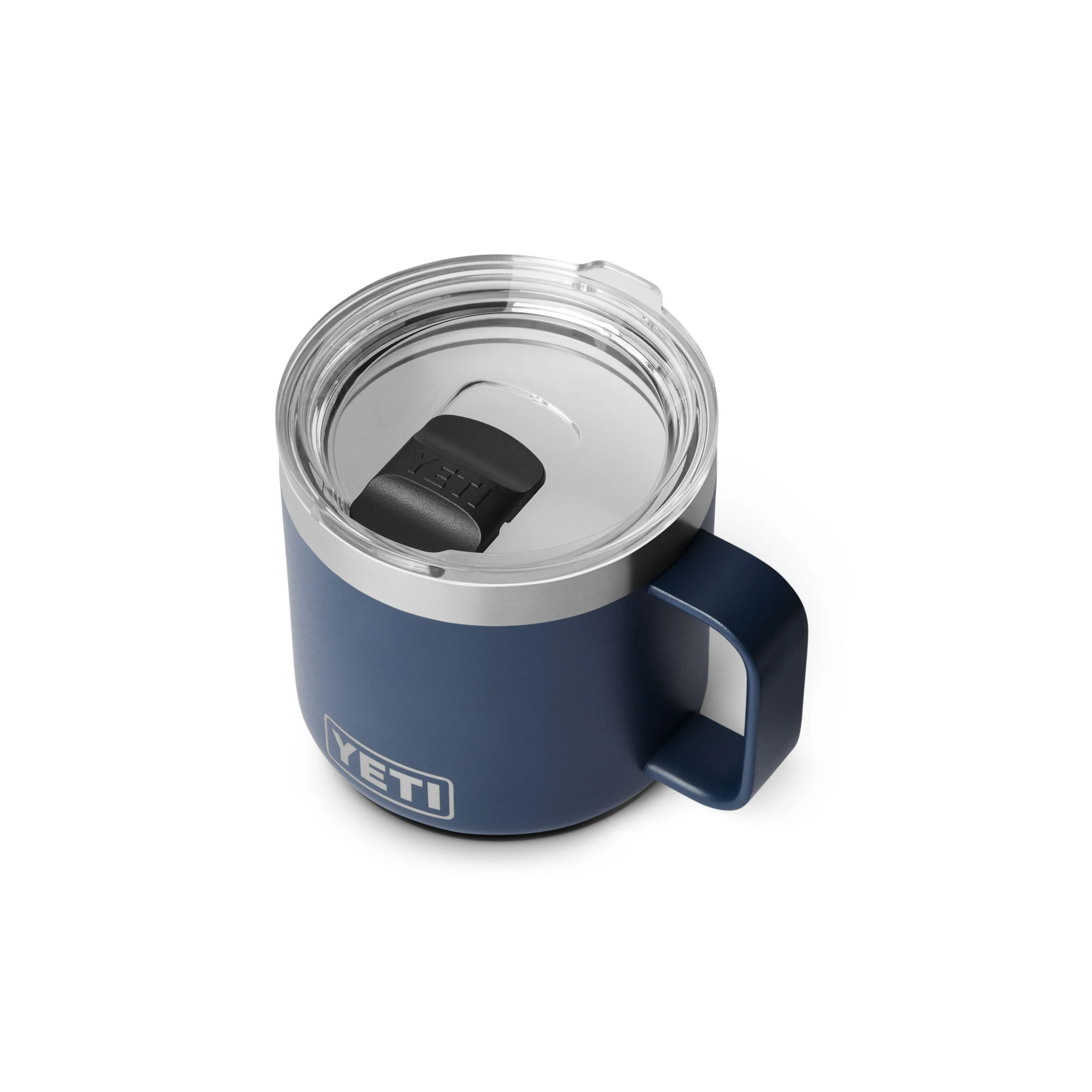 Navy Rambler 14oz Stackable Mug - Image 4