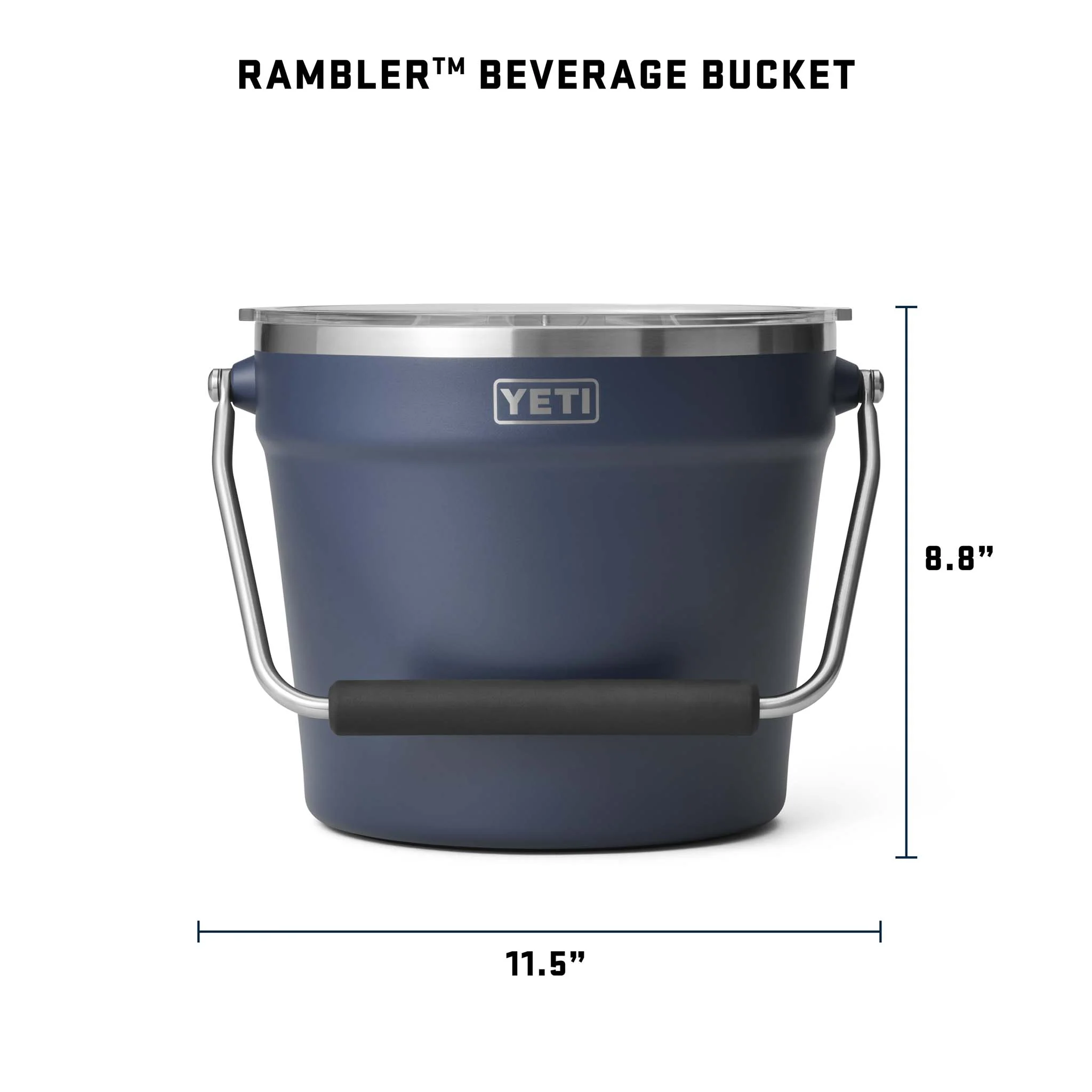 Navy Rambler Beverage Bucket - Image 3