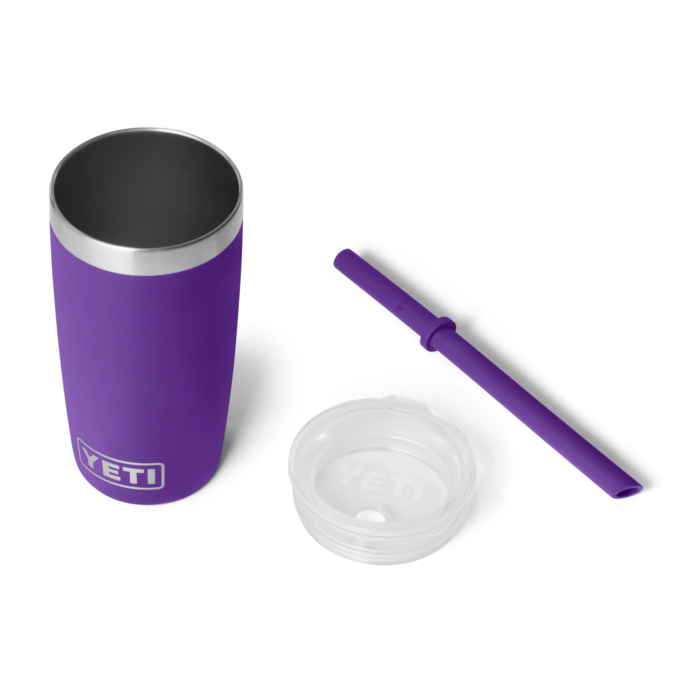 Pace Purple Rambler 10oz Tumbler with Silicone Straw - Image 4