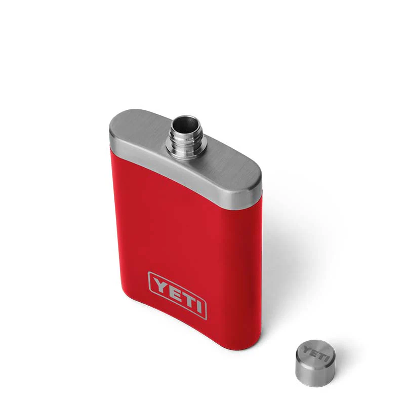Rescue Red 7oz Flask - Image 3