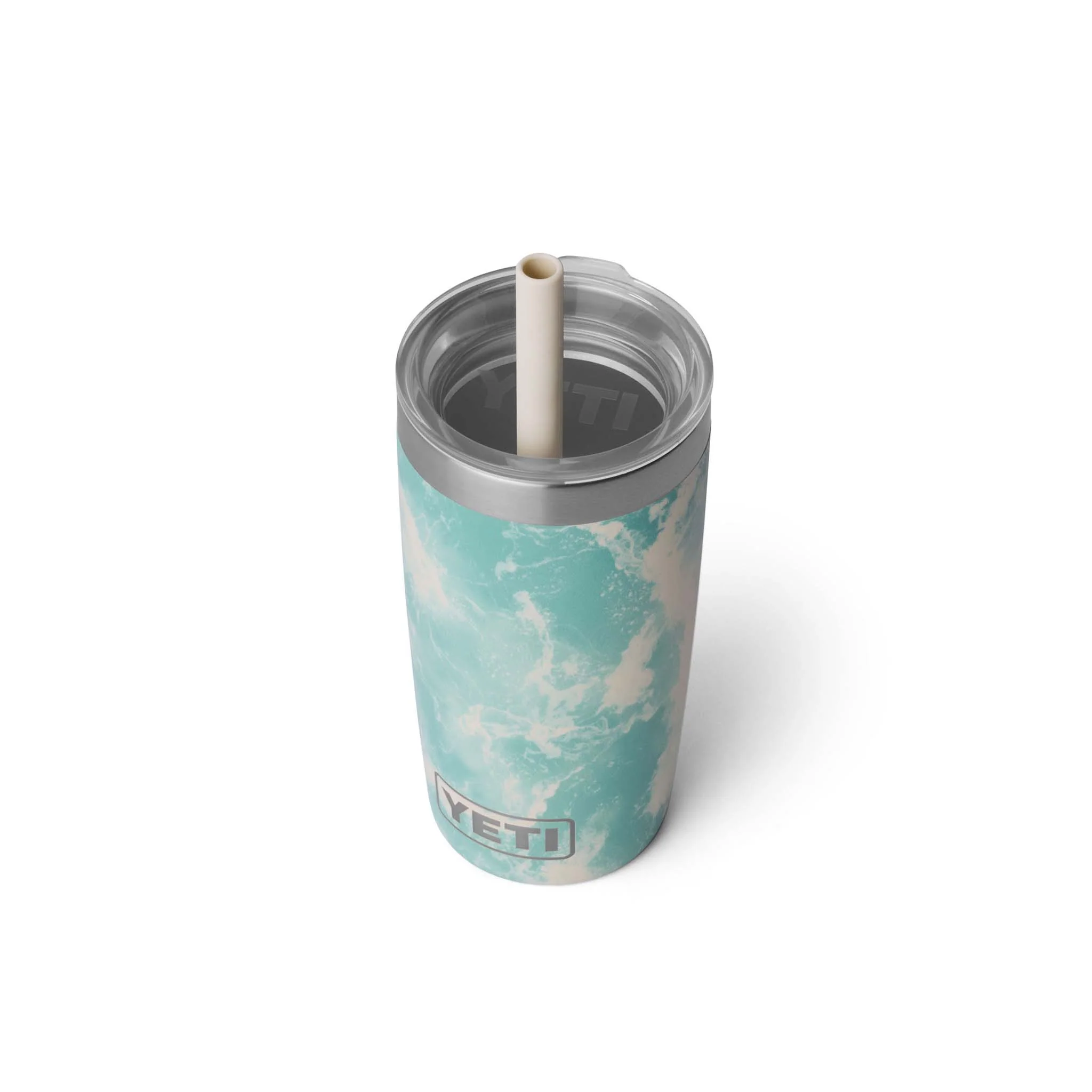 Sea View Rambler 10oz Tumbler with Silicone Straw - Image 2