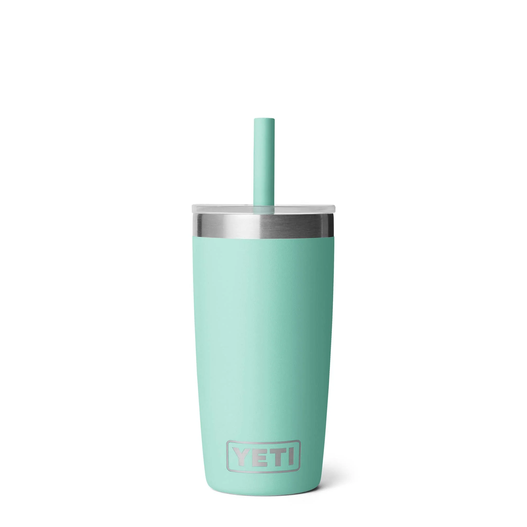 Seafoam Rambler 10oz Tumbler with Silicone Straw