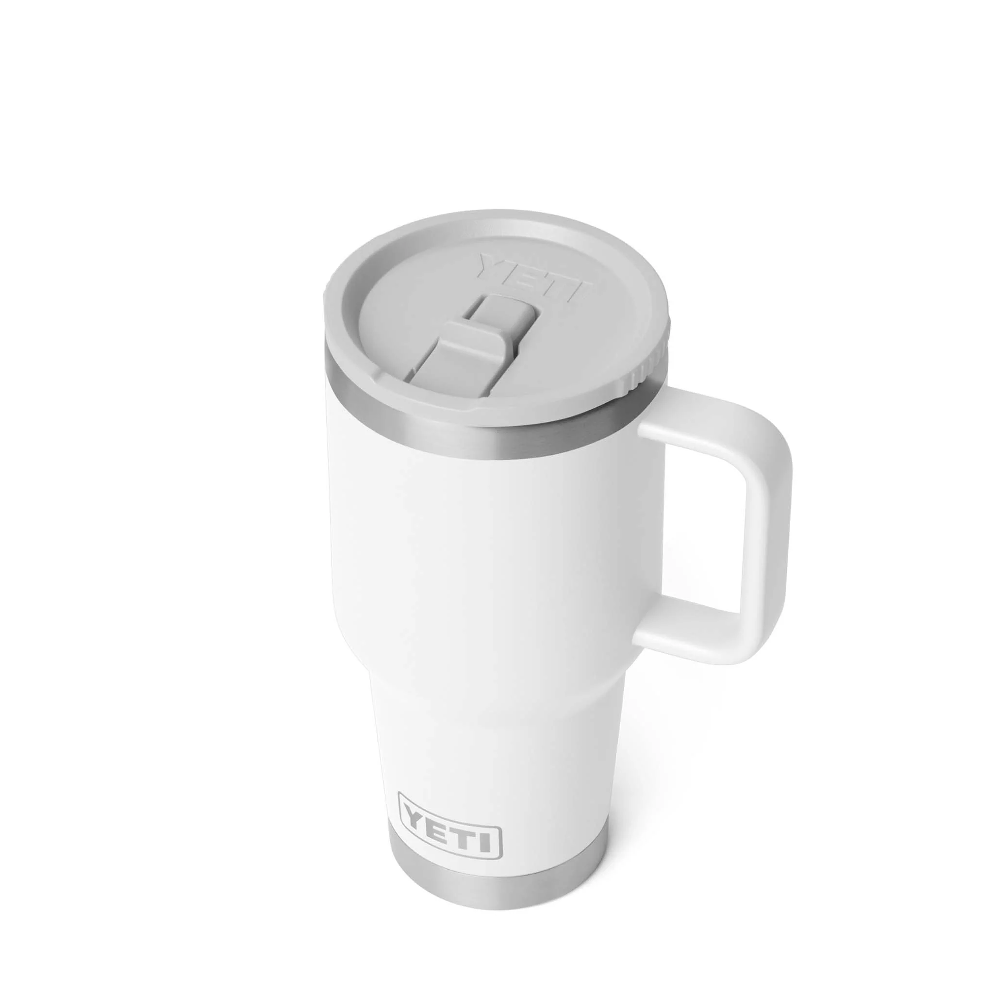 White 30oz Travel Straw Mug - Image 2
