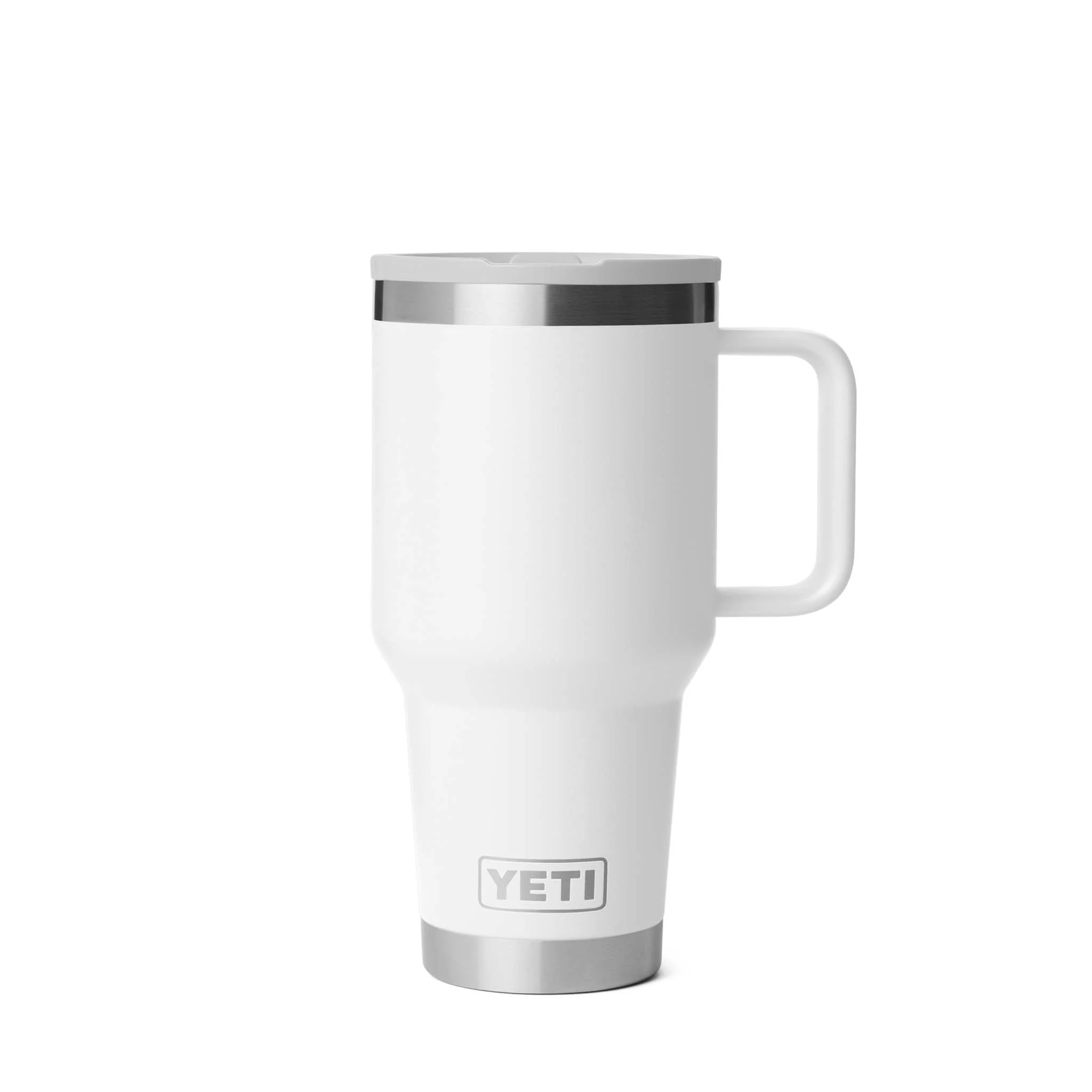 White 30oz Travel Straw Mug - Image 4