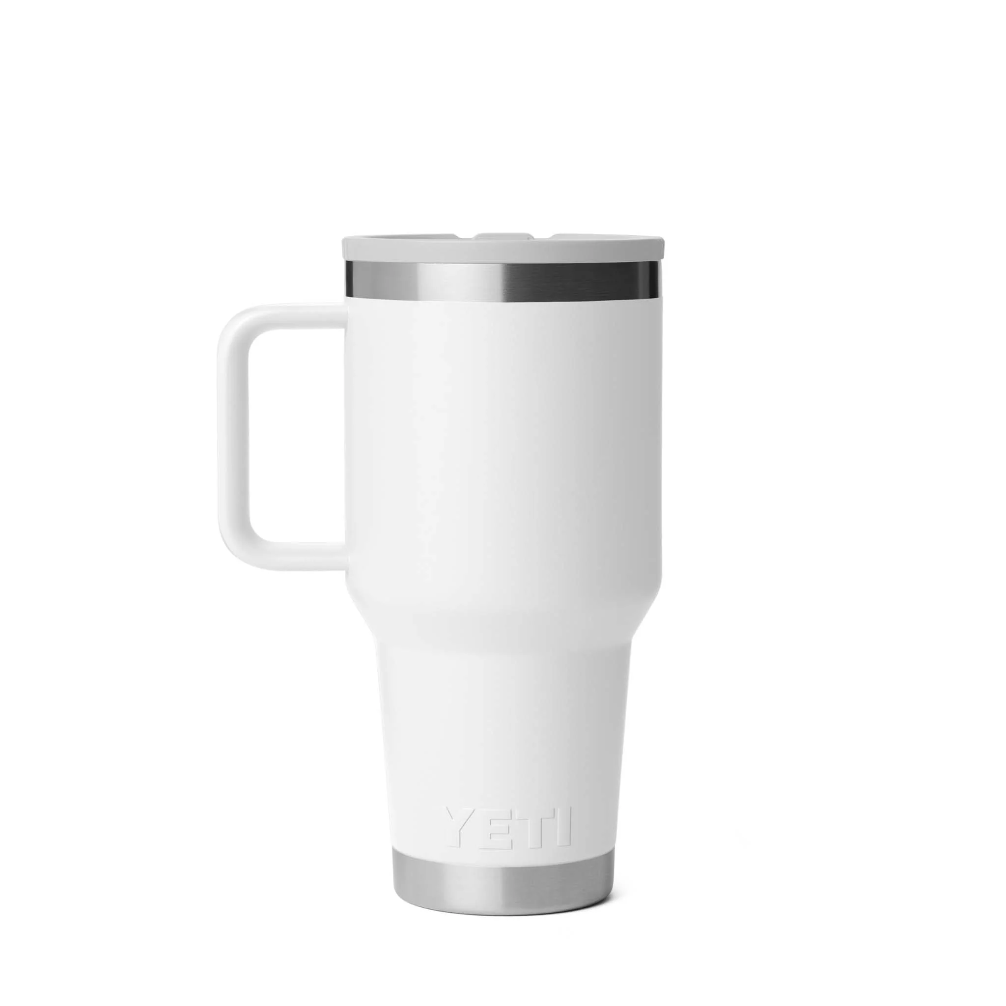 White 30oz Travel Straw Mug - Image 5