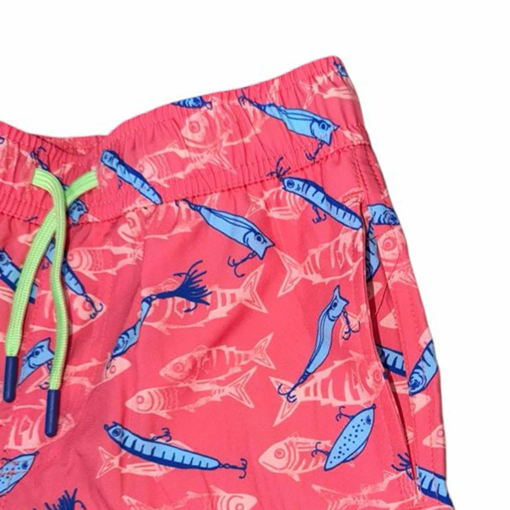 Youth Fish and Hook Swim Trunks - Image 2